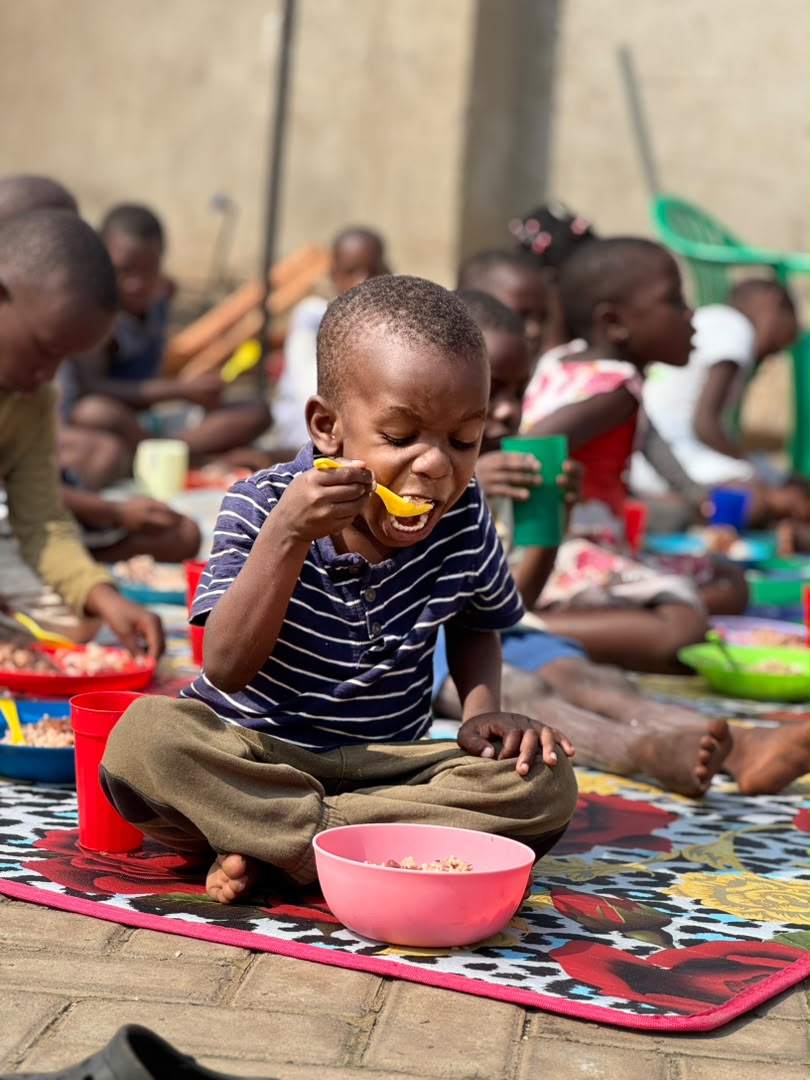 Mealtime — one of the small daily miracles