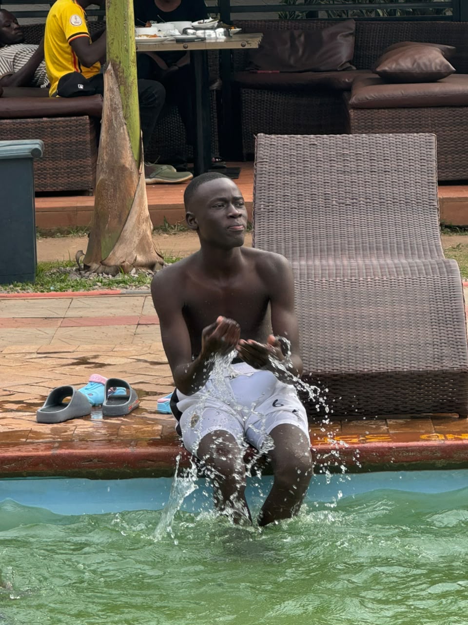 A fun day out at the pool